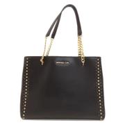 Michael Kors Pre-owned Pre-owned Tyg totevskor Black, Dam