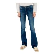 Silvian Heach Bootcut Jeans Blue, Dam