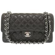 Chanel Vintage Pre-owned Laeder axelremsvskor Black, Dam