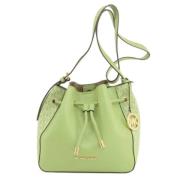 Michael Kors Pre-owned Pre-owned Tyg axelremsvskor Green, Dam