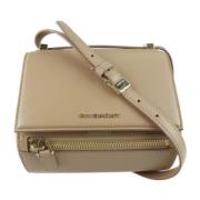 Givenchy Pre-owned Pre-owned Tyg axelremsvskor Beige, Dam