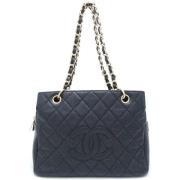 Chanel Vintage Pre-owned Laeder axelremsvskor Black, Dam