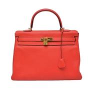 Hermès Vintage Pre-owned Tyg handvskor Red, Dam