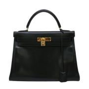 Hermès Vintage Pre-owned Tyg handvskor Black, Dam