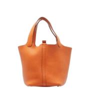 Hermès Vintage Pre-owned Tyg handvskor Orange, Dam