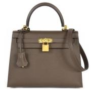 Hermès Vintage Pre-owned Tyg handvskor Brown, Dam