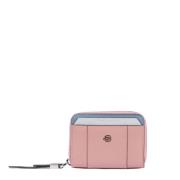 Piquadro Rosa Plånbok med RFID-skydd Pink, Dam