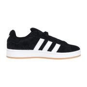 Adidas Originals Svarta Campus Sneakers Black, Dam