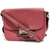 Miu Miu Pre-owned Pre-owned Tyg axelremsvskor Pink, Dam