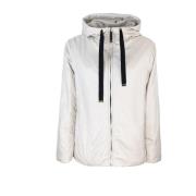 Max Mara Weekend Vit Resa Vadderad Kappa Upcycled White, Dam