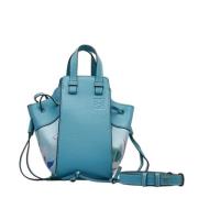 Loewe Pre-owned Pre-owned Tyg axelremsvskor Blue, Dam