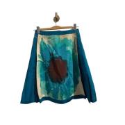 Celine Vintage Pre-owned Silke nederdelar Blue, Dam