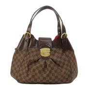 Louis Vuitton Vintage Pre-owned Tyg louis-vuitton-vskor Brown, Dam