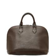 Louis Vuitton Vintage Pre-owned Tyg louis-vuitton-vskor Brown, Dam