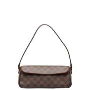 Louis Vuitton Vintage Pre-owned Tyg louis-vuitton-vskor Brown, Dam