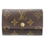 Louis Vuitton Vintage Pre-owned Canvas nyckelhllare Brown, Dam