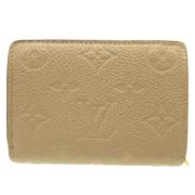 Louis Vuitton Vintage Pre-owned Tyg plnbcker Beige, Dam