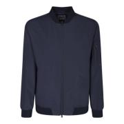 Herno Blå Jacka för Män Ss24 Blue, Herr