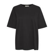 InWear Svart Box Top T-shirt Black, Dam