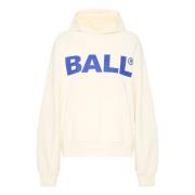 Ball Hammer Hoodie Sweatshirt Off White White, Dam