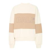 Ball Sommar Chain Crew Neck Sweatshirt Off White White, Dam