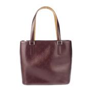 Louis Vuitton Vintage Pre-owned Tyg louis-vuitton-vskor Brown, Dam