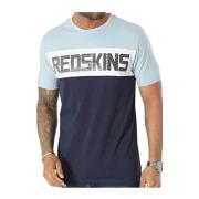Redskins Stretch Bomull Logo T-shirt - Blå Multicolor, Herr