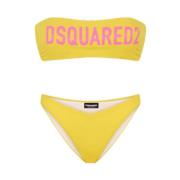 Dsquared2 Färgglad Dam Badkläder Yellow, Dam