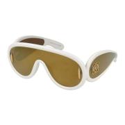 Loewe Stiliga solglasögon Lw40108I White, Unisex