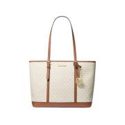 Michael Kors Elegant Handväska Borse White, Dam