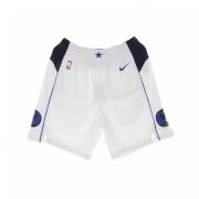 Nike NBA Basketball Shorts Swingman Style White, Herr