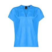 PINKO T-Shirts Blue, Dam