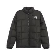 The North Face Svart Herrdunjacka Logotyptryck Black, Herr