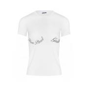 Jean Paul Gaultier Bomull Baby Tee-Shirt med Stil White, Dam