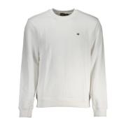 Napapijri Vit Sweatshirt Pulls & Gilets White, Herr