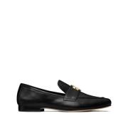 Tory Burch Svarta Läderloafers Black, Dam