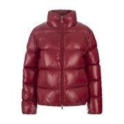 Moncler Röd Abbadia Dunjacka Red, Dam