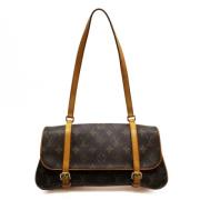 Louis Vuitton Vintage Pre-owned Canvas louis-vuitton-vskor Brown, Dam