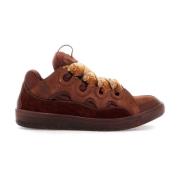 Lanvin Chunky Curb Sneakers Brown, Dam