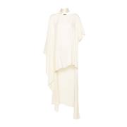 Taller Marmo Ivory Vit Cold-Shoulder Kaftan Klänning Beige, Dam