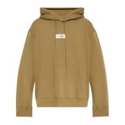 MM6 Maison Margiela Sweatshirt med logotyp Beige, Herr