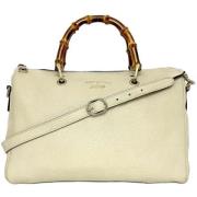 Gucci Vintage Pre-owned Tyg gucci-vskor Beige, Dam