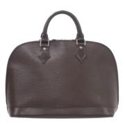 Louis Vuitton Vintage Pre-owned Tyg louis-vuitton-vskor Brown, Dam