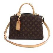 Louis Vuitton Vintage Pre-owned Tyg louis-vuitton-vskor Brown, Dam