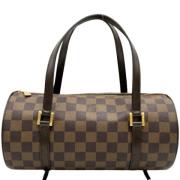 Louis Vuitton Vintage Pre-owned Tyg louis-vuitton-vskor Brown, Dam