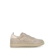 Officine Creative Ljusgrå Mocka Sneakers Gray, Dam