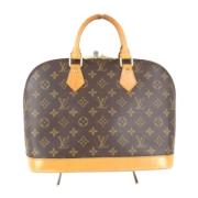 Louis Vuitton Vintage Pre-owned Tyg louis-vuitton-vskor Brown, Dam