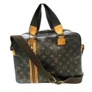 Louis Vuitton Vintage Pre-owned Tyg louis-vuitton-vskor Brown, Dam