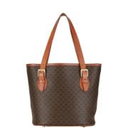 Celine Vintage Pre-owned Canvas celine-vskor Brown, Dam