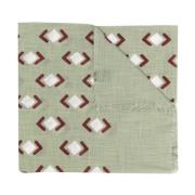 Barba Bomullsscarf Made in Italy Green, Herr